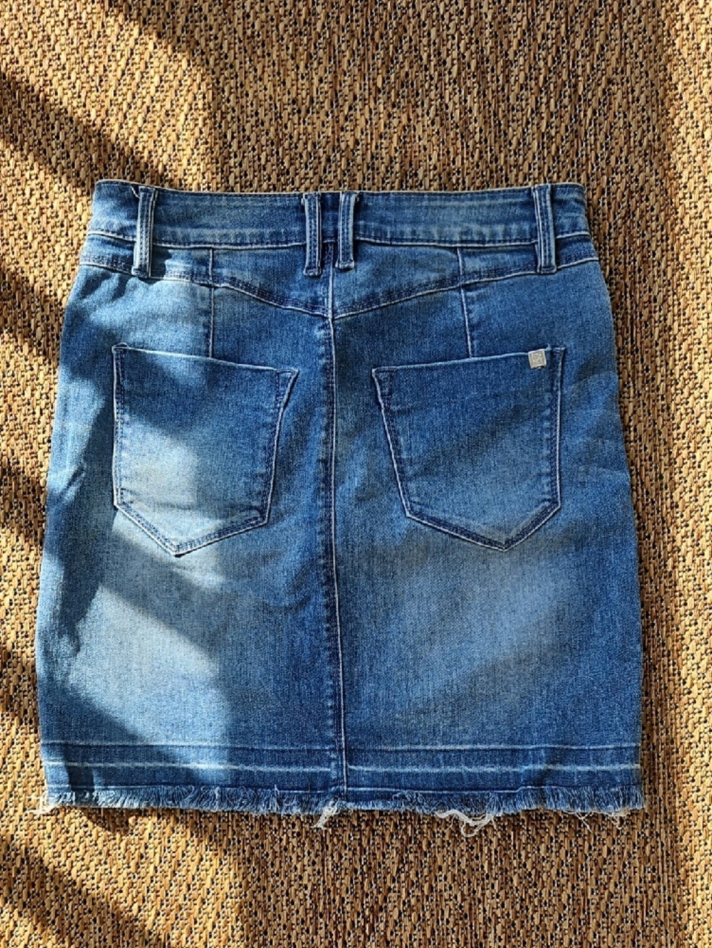 bebe Blue Denim Mini Skirt - Picture 3 of 3